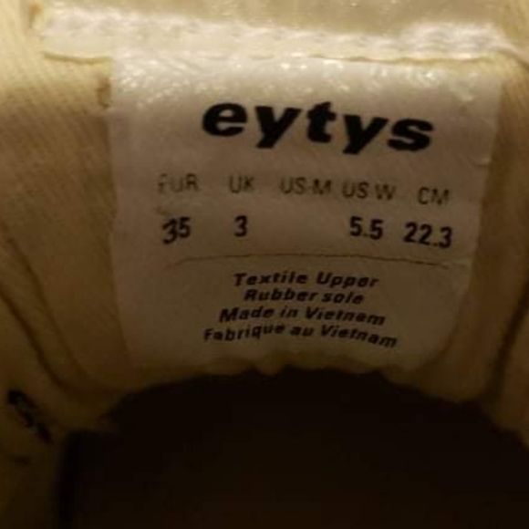 New EYTYS canvas Odessa sneakers - Picture 5 of 5